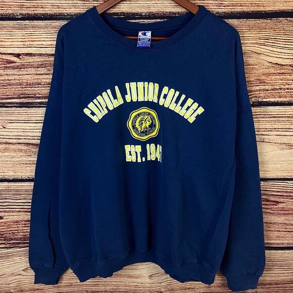 Vintage 1990s Champion Chipola Junior College Crewneck - Picture 1 of 6
